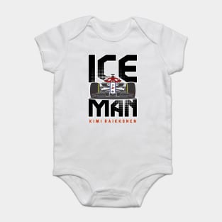 Kimi Raikkonen The Iceman Baby Bodysuit